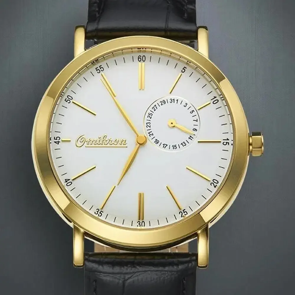 Rare Omikron Marauder‎ Mens Elegant Dress Watch New In Box
